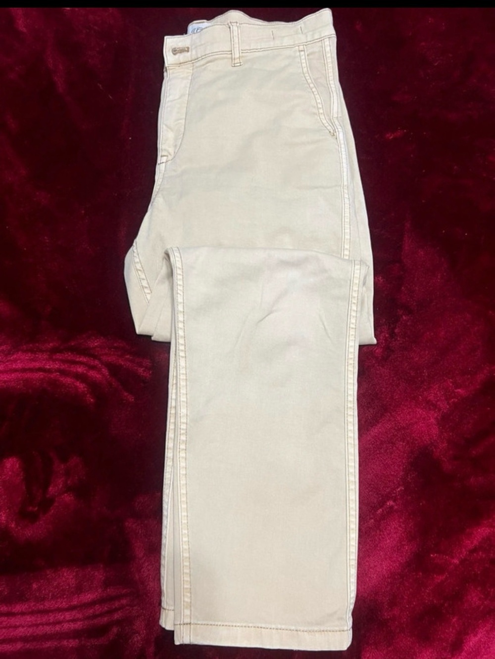 J. Crew Cream Straight-Leg Women's Jeans